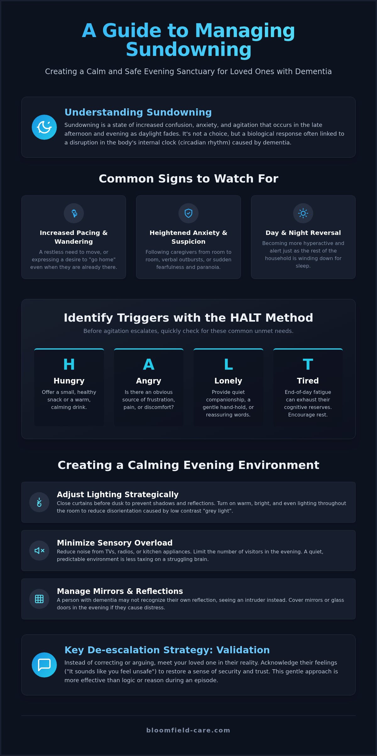 Managing Sundowning at Home: Oxfordshire Family Guide